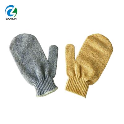 China GL-NG034 Nylon Bath Gloves Men's Nylon Bath Glove for sale