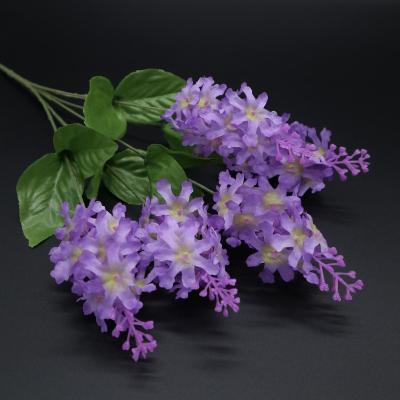 China Wholesale Artificial Beautiful Colorful Handmade Lilac Flowers for Wedding for sale