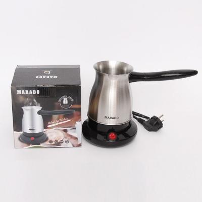 China Kitchen Cooking Appliances 0.6L Stainless Steel Cordless Home Electric Kettle For Coffee Pot Turkish Coffee Electric Pots for sale