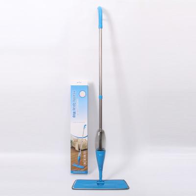 China Sustainable Household Cleaner Tools Tender 360 Degree Microfiber Jet Water Sprayer Crowd Swivel Magic Flat Floor Mop Easy Cleaning Mop for sale