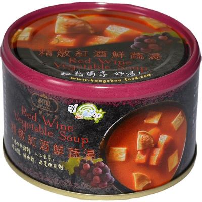 China Eat some quick red wine vegetable soup for sale