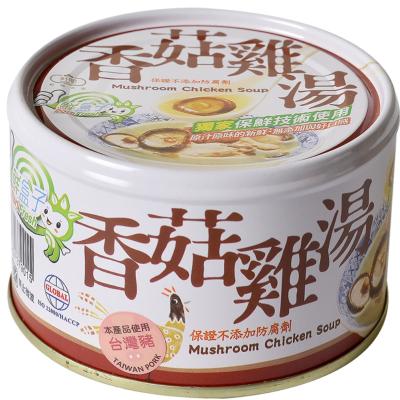 China Quick Canned Chicken Mushroom Soup for sale