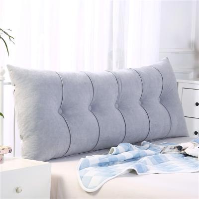 China Soft 2022 New Product Hot Sale Pure Cotton Bedside Triangle Cushion for sale