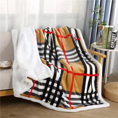 China Designer Warm Skin Friendly Polyester Anti Static Blankets For Winter Bedding Comforter Cover for sale