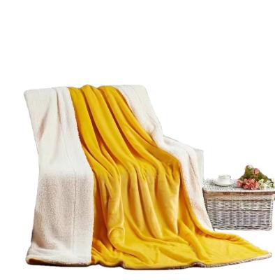 China Anti-Static Warm Super Soft Custom Print Chiffon Polyester Fleece Flannel Blanket For Winter for sale