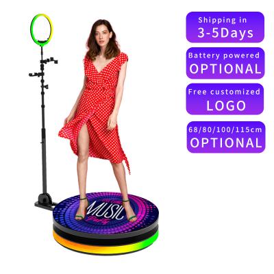 China Drop shipping Real Time Green Screen 360 Photo Booth 360 Video Booth 360 Spinner for sale