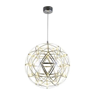 China China Suppliers Modern Production Styles Modern Wood Or RGB Stainless Steel Base Fiber Optic Chandelier for sale