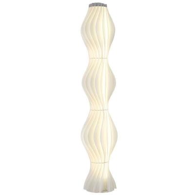 China Contemporary Nordic Simple Modern Minimalist Acrylic Light Corner Living Room Shade White Vase Floor Lamp for sale