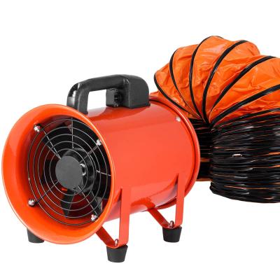 China Hotels 200mm 250mm Fan Portable 300mm Fan With 5m PVC Flexible Hose for sale