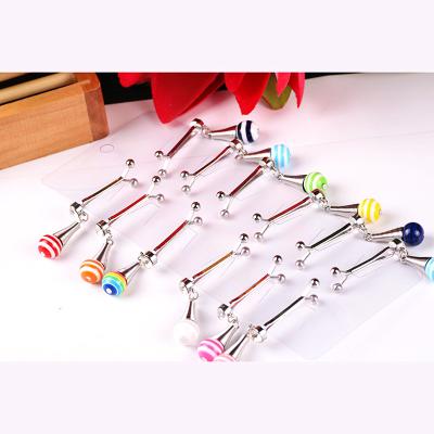 China Temperament Hijab Minimalist Hijab Clip Chain Clip Stainless Steel Rainbow Hanging High Quality Korean Version for sale