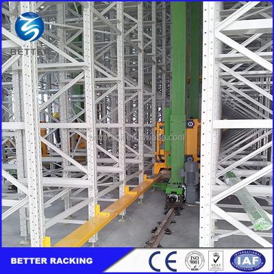 China Corrosion Protection Air Surveillance Radars Unit Load Pallet Storage Warehouse Solution Automated Retrieval and Storage System for sale