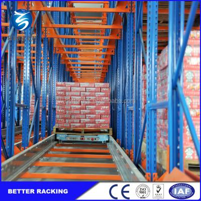 China Corrosion Protection Automated Warehouse Storage Radio Shuttle Racking System For Cold Storage for sale