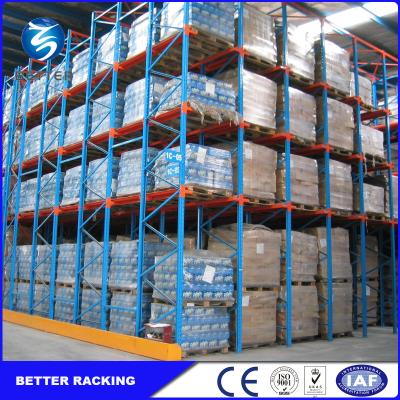 China Corrosion Protection Cold Storage Racking System Warehouse Cold Storage Drive In Pallet Rack for sale