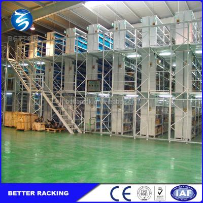 China High Quality Heavy Duty Corrosion Protection Warehouse Storage Mezzanine Steel Rack for sale