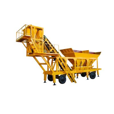 China YHZS 25/35/50 China 25 Mobile Concrete Mixing Plants for sale