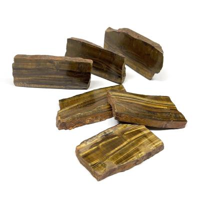 China Wholesale Natural Tiger Eye Stone Slice Crystal Healing Slice From China For Sale for sale