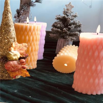 China Candle Battery Cable Luxury Colorful Romantic High Quality Best Selling Light DECORATIVE for sale