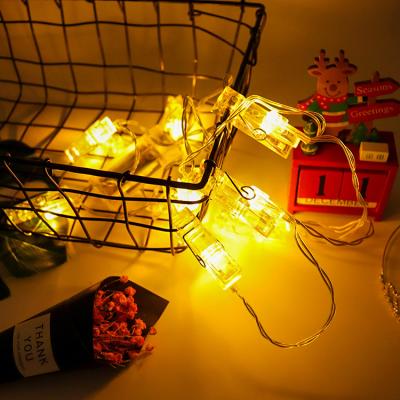 China String Latest Modern Romantic Wedding Decoration Led Photo Clip String Lights for sale