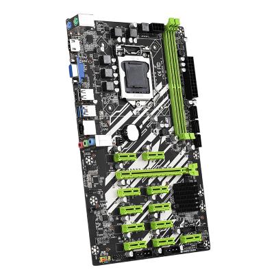 China Desktop 12 GPUs Motherboard Expert B250 Motherboard LGA1151 Onboard CPU DDR4 B250 Motherboard 12 GPUs for sale