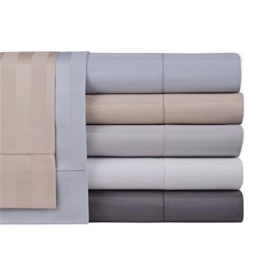 China Disposable 4-Piece Set Hotel Luxury 100% Cotton Sateen Sheet Set Wholesale for sale