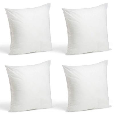 China Anti-Apnea White Duck 95% Feather 5% Down Cushion Pad Pillow Insert for sale