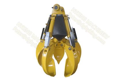 China Light Weight Orange Peel Grab , Hydraulic Grab Bucket 5pcs Cylinders Design 1830 mm for sale