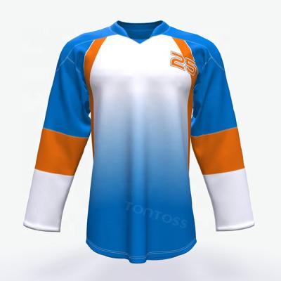 China Shirts & Tops Make Your Own Custom Logo Durable Team Ice Hockey Jersey for sale