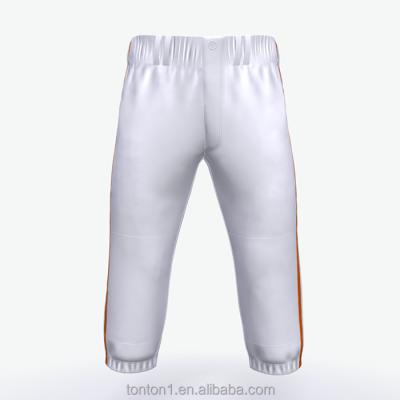 China China wholesale breathable cheap capri youth sublimation baseball pants, baseball pants for sale