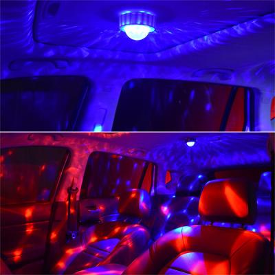 China Automobile Interior Decoration Lamp Multi Color 5V Car LED Ceiling Atmosphere Auto Decorative Light Interior Lamp For Automotive Car Interior Ambient Lighting for sale