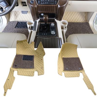 China Luxury Custom Double Layers 5D PVC Car Floor Mats Waterproof Anti-Slip Leather Mats For Camry 2018-2021 Car Mat for sale