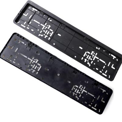 China Fixed Plate Factory Wholesale Plastic European Car License Plate Frame Flip for sale