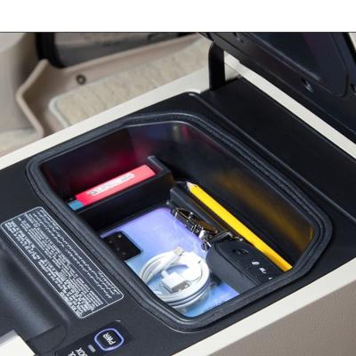 China Factory Washable In Running Car Center Console Car Organizer Storage Box Armrest Interior Storage Box For Lexus for sale