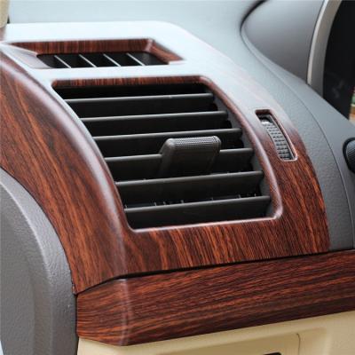 China Brief & Simple Color Car Interior Accessories Full Set LC150 Prado Dashboard Car Peach Mahogany Wood Interior Trim For 10-17 Prado Toyota for sale