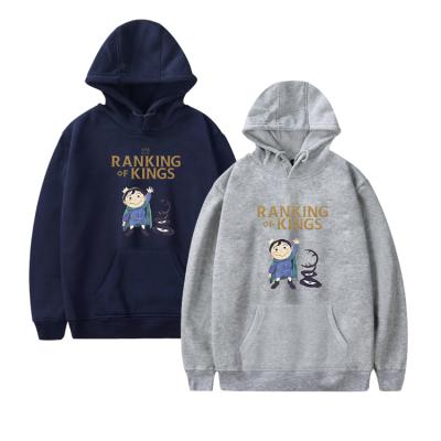 China Custom Loose Pullover Topswo Men's Women's Children's Sweatshirt Kings Ranking Hoodies for sale