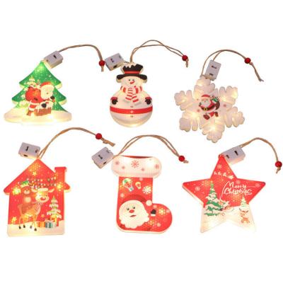 China Christmas Tree Lights Decor Ornaments Christmas LED Light Hanging Lights for sale