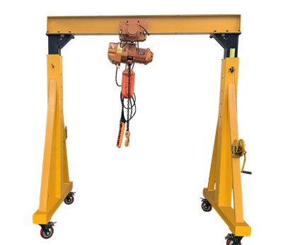 China Adjustable Height Portable Trackless Mobile Gantry Crane Electric Gantry Crane Type 2 Ton 3 Ton 5 Ton Price for sale