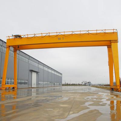 China U frame gantry crane 5 ton 20 ton 50 ton double beam hook gantry crane for sale