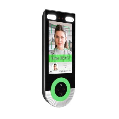 China Desktop Card Face Recognition Temperature Camera Detection Access Control 290 x 172 x 85mm for sale