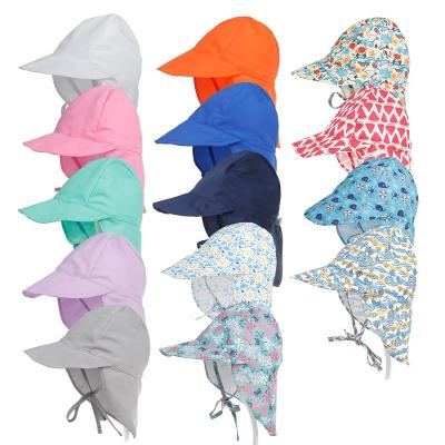 China Fisherman's Hat Kids Beach Wide Brim UV Protection Sun Hat Quick-Drying Outdoor Essential Kids Bucket Hats For 3 Months To 5 Years for sale