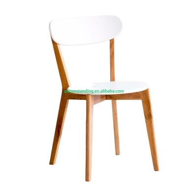 China Wholesale Adjustable Upholstery Natural Bentwood White Oak Outdoor (The Other) Nordic Wooden Dining Chair for sale