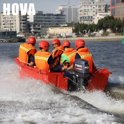 China New Design Fast Speed ​​4M Lifeboat Rescue Fishing Boat Hard PE Rescue Boat For Sale for sale