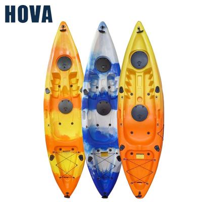 China Fishing Fun Leisure Sit Top Kayak Tandem Fishing Boat With Paddle Boat for sale