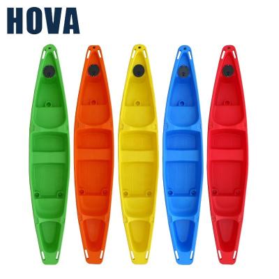 China Fishing Fun Leisure Popular Single Or Double Seats Drop Porcelain Fishing Kayak With Paddle for sale