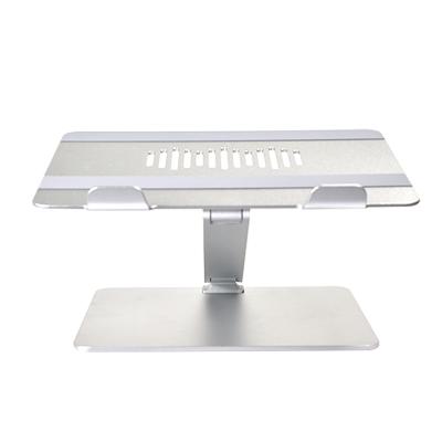 China Aluminum Alloy Adjustable Notebook Stand Folding Stand (Height) Laptop Stand Folding Cooling Stand for sale