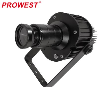 China 30W outdoor advertising lens rotating gobo Ip65 HD trademark projection light logo projector advertising lights for sale