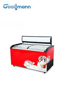 China Sliding Ice Cream Display Freezer for sale