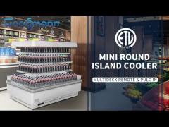 COOLSSMANN refrigeration A9 Mini Round Island Cooler