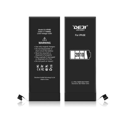 China Over 500 Times DEJI New Ultra High Capacity 2010mAh Gigabyte t 18287 2013 Mobile Phone Batteries For Apple iPhone SE for sale