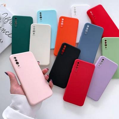 China Lens Shockproof Protective Color Camera Candy Candy Phone Case For VIVO Y83 X.21 Y93 V15 Y53 Liquid Silicone Phone Case for sale