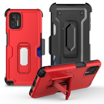 China Shockproof Armor Bracket Phone Vehicle Mounted Case For Moto E5plus G7play E6 G Plug-in Card Phone Shockproof Case for sale